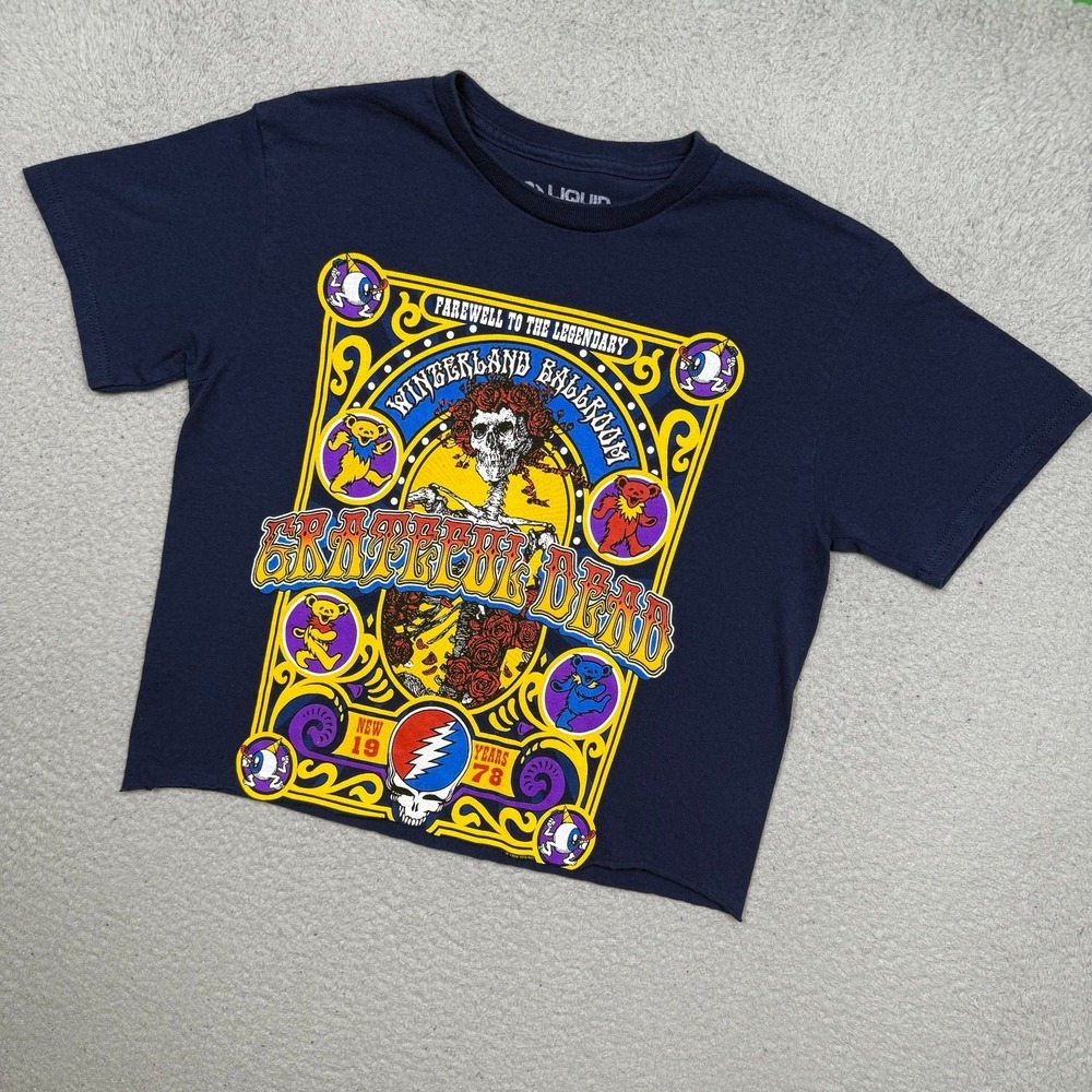 Grateful Dead Cropped‎ T-shirt